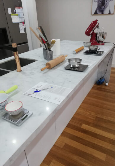 Lemon Tart with Meringue Making Class