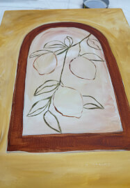 Lemon Zest Paint and Sip Workshop