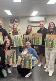 Lemon Zest Paint and Sip Workshop