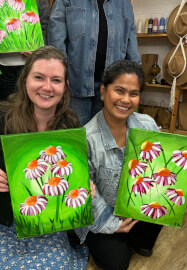 Lemon Zest Paint and Sip Workshop