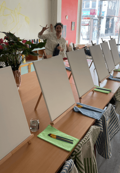 Lest We Forget Poppy Paint and Sip Class