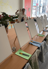 Lest We Forget Poppy Paint and Sip Class