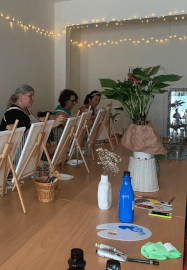 Lest We Forget Poppy Paint and Sip Class