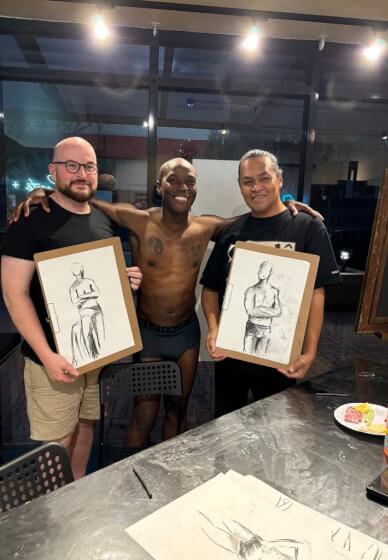 Life Drawing at the Shakespeare Hotel Surry Hills