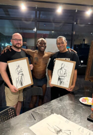 Life Drawing at the Shakespeare Hotel Surry Hills