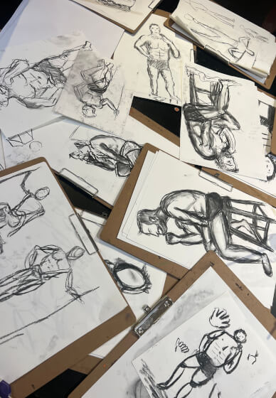 Life Drawing at the Shakespeare Hotel Surry Hills