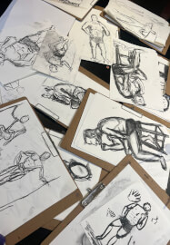 Life Drawing at the Shakespeare Hotel Surry Hills