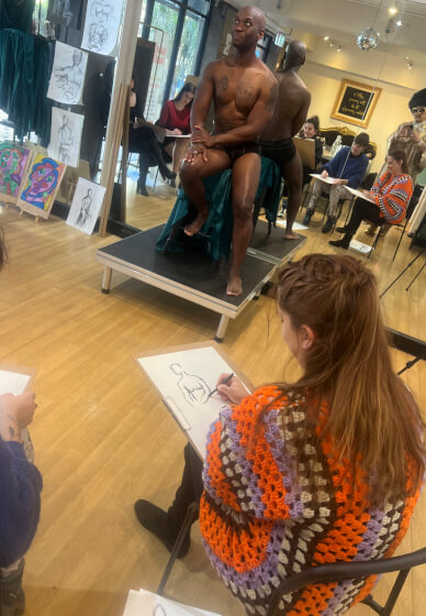 Life Drawing at the Shakespeare Hotel Surry Hills