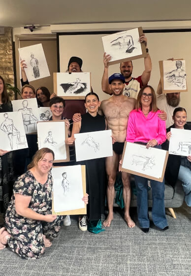 Life Drawing at the Shakespeare Hotel Surry Hills