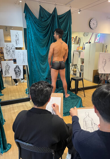 Life Drawing at the Shakespeare Hotel Surry Hills
