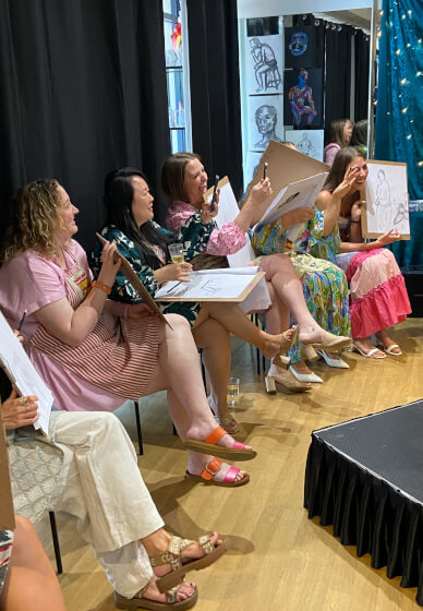 Life Drawing with a Drag Queen Workshop