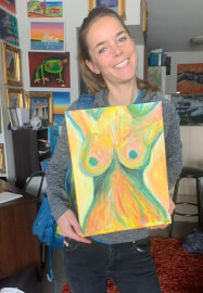 Life Model Paint and Sip Class