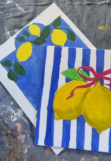 Limoncello Paint and Sip Workshop