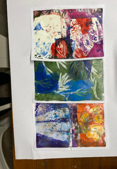 Lino Print Cards Class