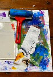 Lino Print Cards Class