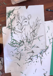 Lino Print Course for Kids