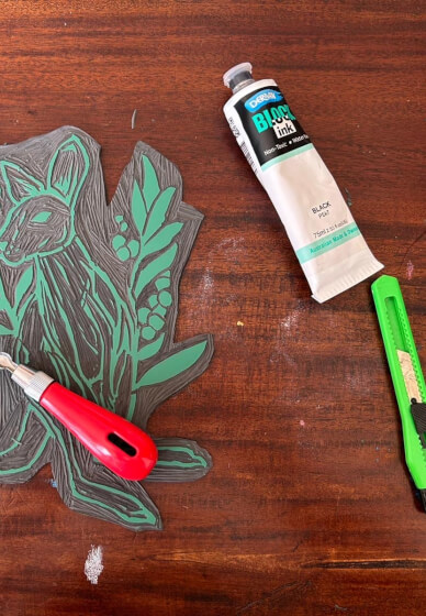 Lino Print Course for Kids