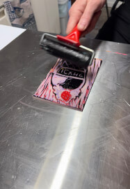 Lino Print Gift Tag Class