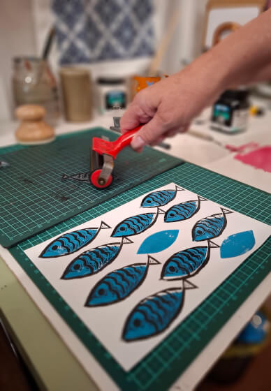 Lino Print Workshop