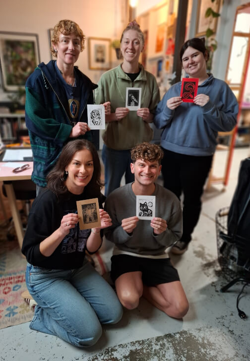 Lino Print Workshop