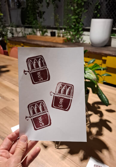 Lino Print Workshop
