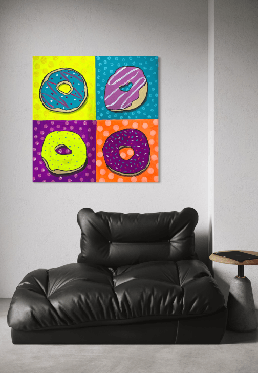 Liquid Therapy Art Workshop: Donut Delight Pop Art Edition