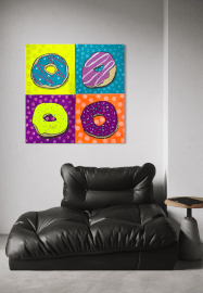 Liquid Therapy Art Workshop: Donut Delight Pop Art Edition