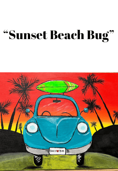 Liquid Therapy Class Sunset Beach Bug Edition