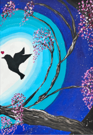 Valentine's Day Paint and Sip Class