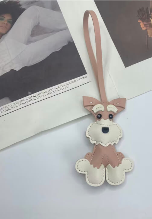 Little Schnauzer Leather Charm Class