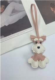 Little Schnauzer Leather Charm Class