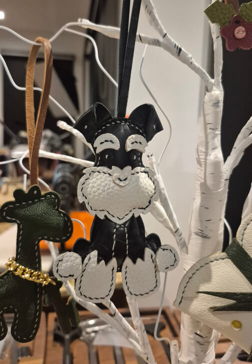 Little Schnauzer Leather Charm Class