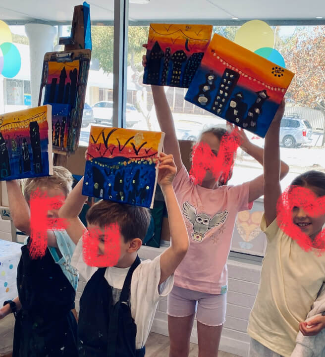 Little Town Acrylic Painting Workshop