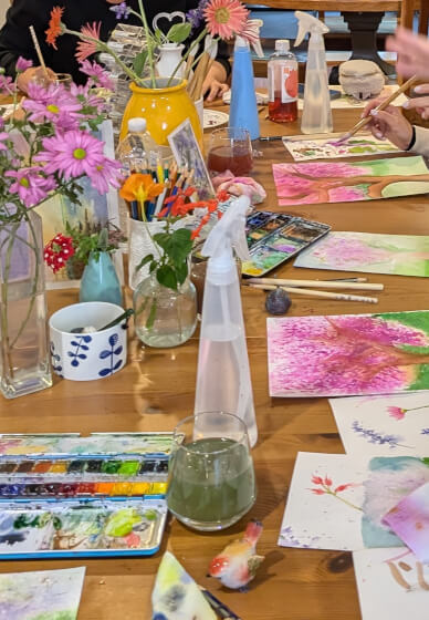 Watercolour Floral Painting Workshop
