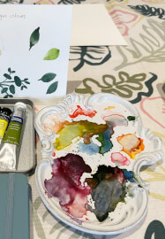 Loose Watercolour Flower Painting Class