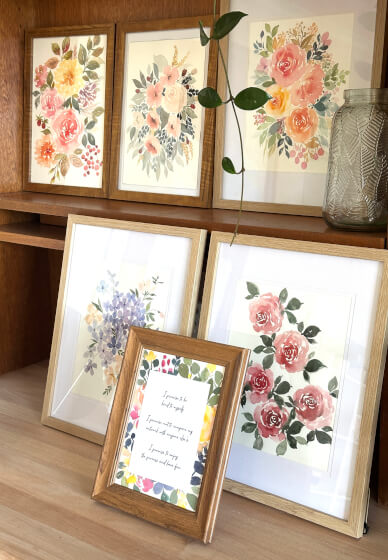 Loose Watercolour Flower Painting Class