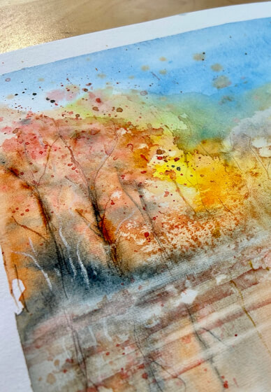 Loose Watercolour Landscapes Workshop