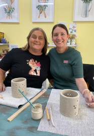 Love and Luminaries: Pottery Class