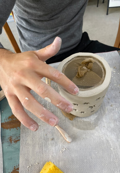 Love and Luminaries: Pottery Class