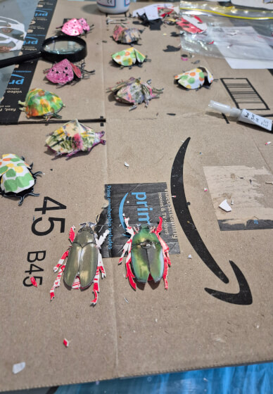 Love Bug Upcycled Ladybug Sculpture Workshop