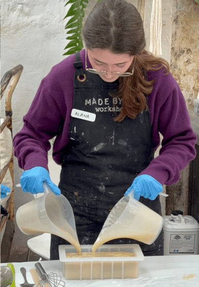 Luxury Marbled Soap Workshop