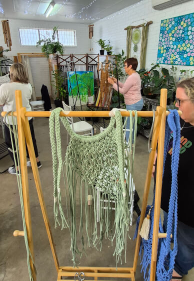 Macrame Bag Class