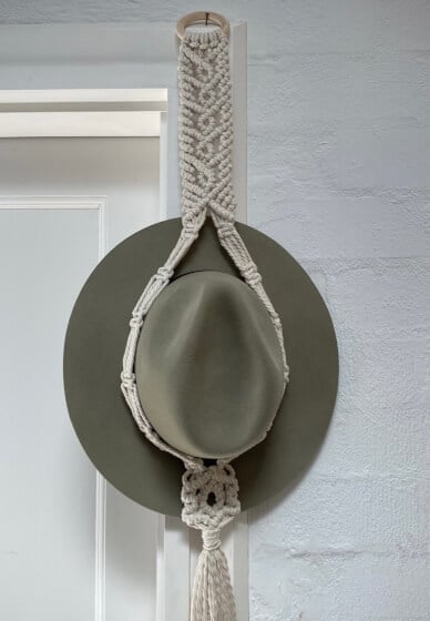 Macramé Hat Hanger Workshop