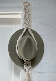 Macramé Hat Hanger Workshop