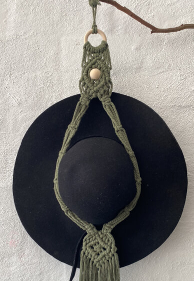 Macramé Hat Hanger Workshop
