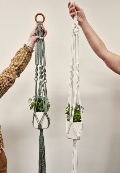 Macrame Plant Hanger Workshop