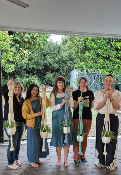 Macrame Plant Hanger Workshop