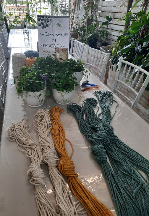 Macrame Plant Hanger Workshop