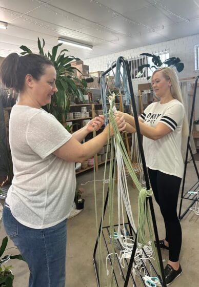 Macrame Plant Hanger Workshop