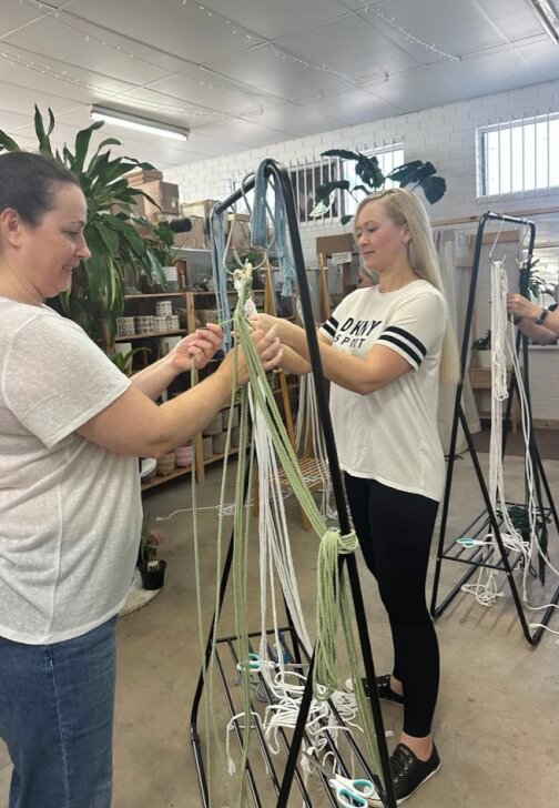 Macrame Plant Hanger Workshop